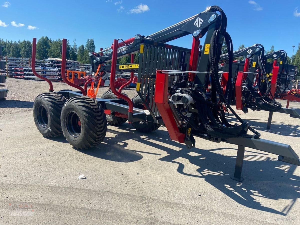 Rückewagen & Rückeanhänger typu Farmi Rückewagen FT7-6,30m Kran-NEU, Neumaschine v Eberschwang (Obrázek 3)