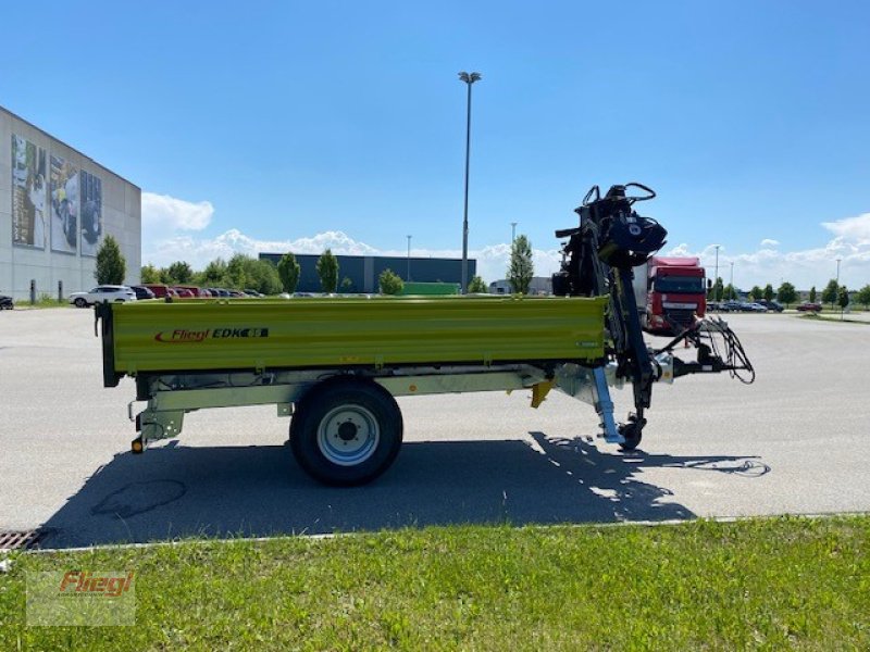 Rückewagen & Rückeanhänger del tipo Fliegl EDK-K65 mit Z-Kran 47, Neumaschine In Mühldorf (Immagine 8)