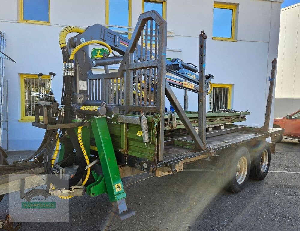 Rückewagen & Rückeanhänger van het type Fliegl mit Forstkran, Gebrauchtmaschine in St. Michael (Foto 11)