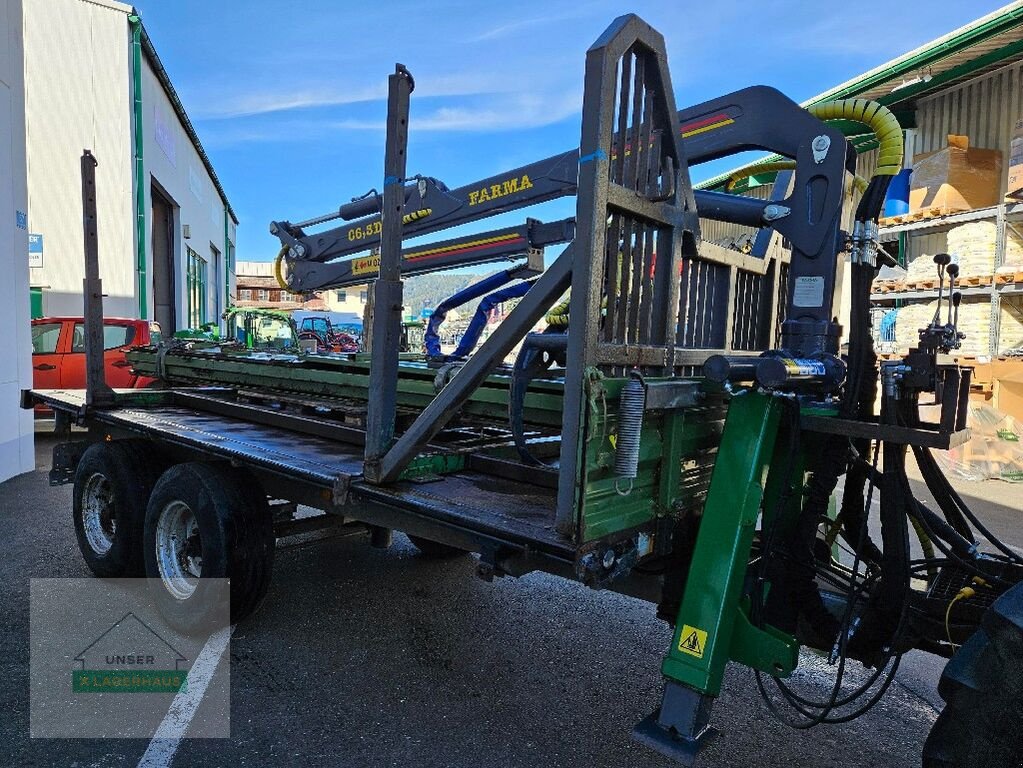 Rückewagen & Rückeanhänger des Typs Fliegl mit Forstkran, Gebrauchtmaschine in St. Michael (Bild 3)