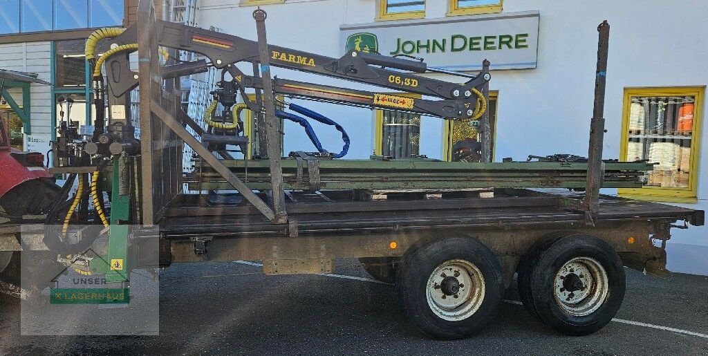 Rückewagen & Rückeanhänger del tipo Fliegl mit Forstkran, Gebrauchtmaschine en St. Michael (Imagen 10)