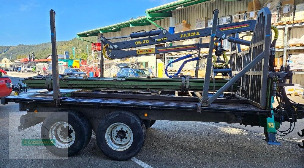 Rückewagen & Rückeanhänger tip Fliegl mit Forstkran, Gebrauchtmaschine in St. Michael (Poză 5)