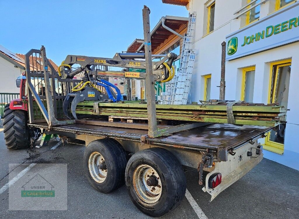 Rückewagen & Rückeanhänger типа Fliegl mit Forstkran, Gebrauchtmaschine в St. Michael (Фотография 8)