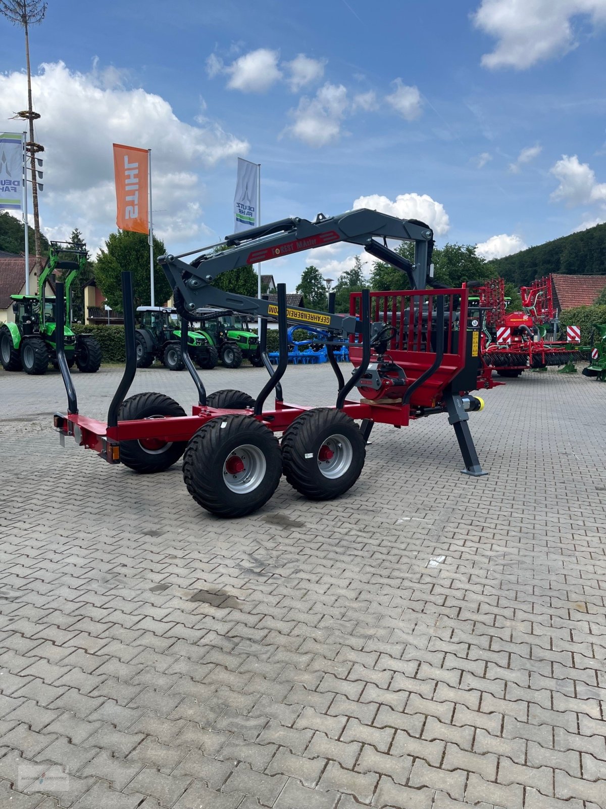 Rückewagen & Rückeanhänger du type Forest-Master RW 9, Neumaschine en Treuchtlingen (Photo 4)