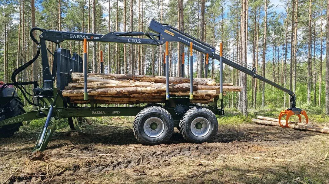 Rückewagen & Rückeanhänger del tipo Fors MW FARMA 10,2-17, Neumaschine en Bremen (Imagen 1)