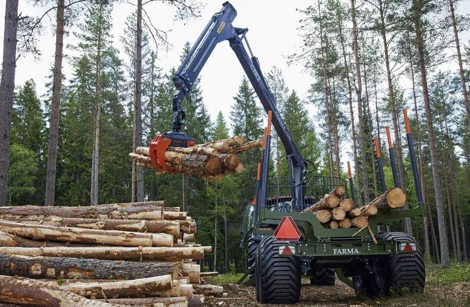 Rückewagen & Rückeanhänger typu Fors MW FARMA 10,2-17, Neumaschine v Bremen (Obrázok 2)