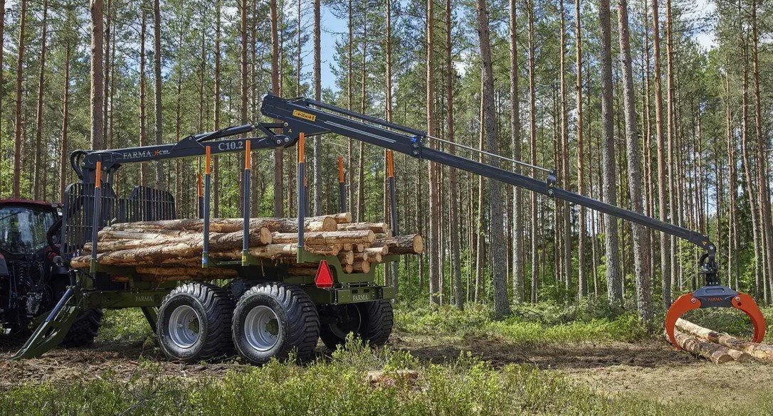 Rückewagen & Rückeanhänger typu Fors MW FARMA 10,2-17, Neumaschine v Bremen (Obrázek 3)