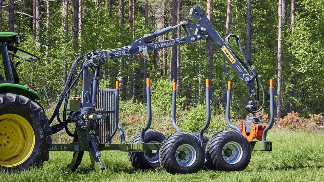 Rückewagen & Rückeanhänger del tipo Fors MW FARMA CT5.0-6, Neumaschine In Bremen (Immagine 1)