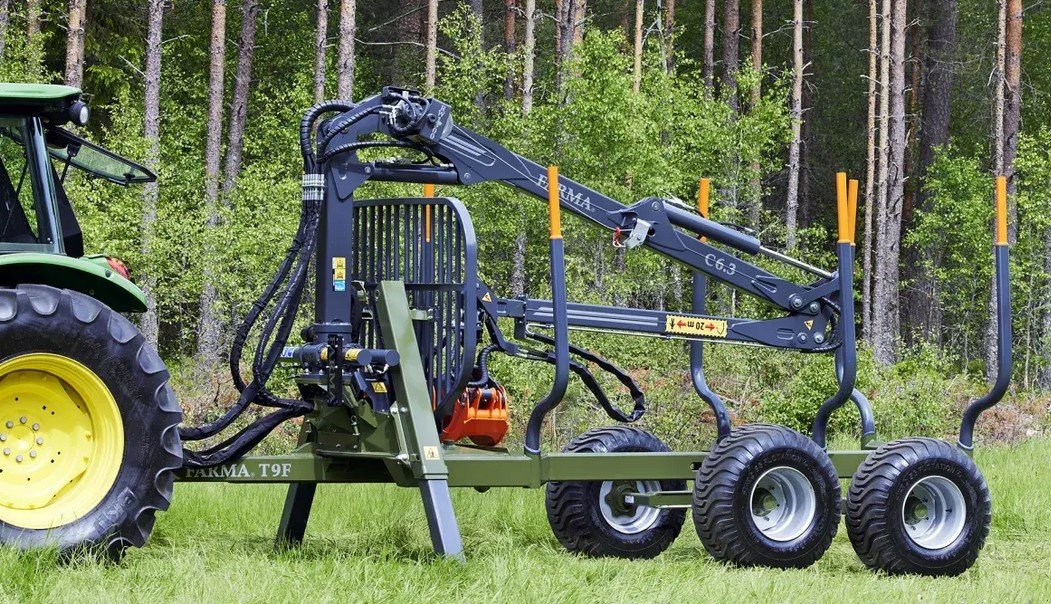 Rückewagen & Rückeanhänger типа Fors MW FARMA CT6.7-9F, Neumaschine в Bremen (Фотография 2)