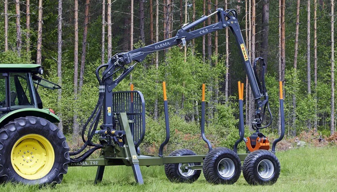 Rückewagen & Rückeanhänger typu Fors MW FARMA CT6.7-9F, Neumaschine v Bremen (Obrázek 3)