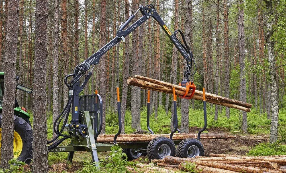 Rückewagen & Rückeanhänger typu Fors MW FARMA CT6.7-9F, Neumaschine v Bremen (Obrázek 7)