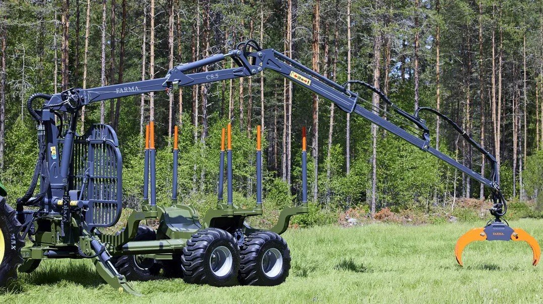 Rückewagen & Rückeanhänger typu Fors MW FARMA CT8,5-12 G2, Neumaschine v Bremen (Obrázek 3)