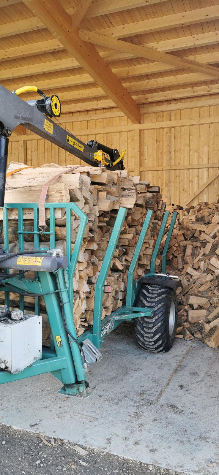 Rückewagen & Rückeanhänger a típus Forstner F6, Gebrauchtmaschine ekkor: Tittling  (Kép 1)