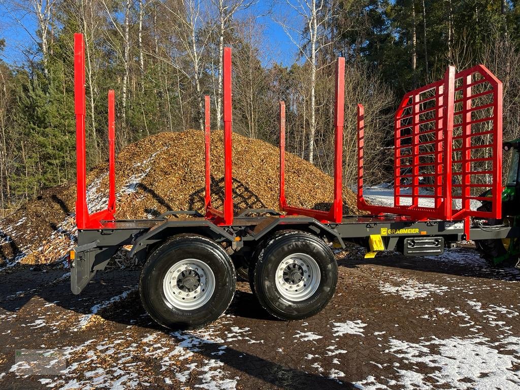 Rückewagen & Rückeanhänger a típus Grabmeier Holz Transportanhänger, Gebrauchtmaschine ekkor: Reisbach (Kép 3)