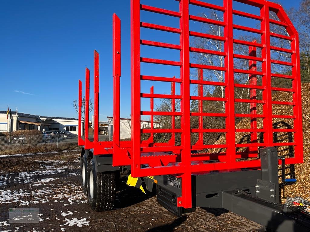 Rückewagen & Rückeanhänger du type Grabmeier Holz Transportanhänger, Gebrauchtmaschine en Reisbach (Photo 4)