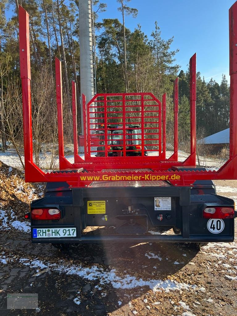 Rückewagen & Rückeanhänger του τύπου Grabmeier Holz Transportanhänger, Gebrauchtmaschine σε Reisbach (Φωτογραφία 5)