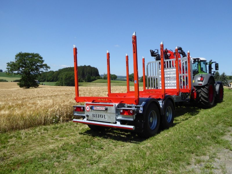 Rückewagen & Rückeanhänger del tipo Heinemann Holztransportanhänger, Neumaschine In Meschede