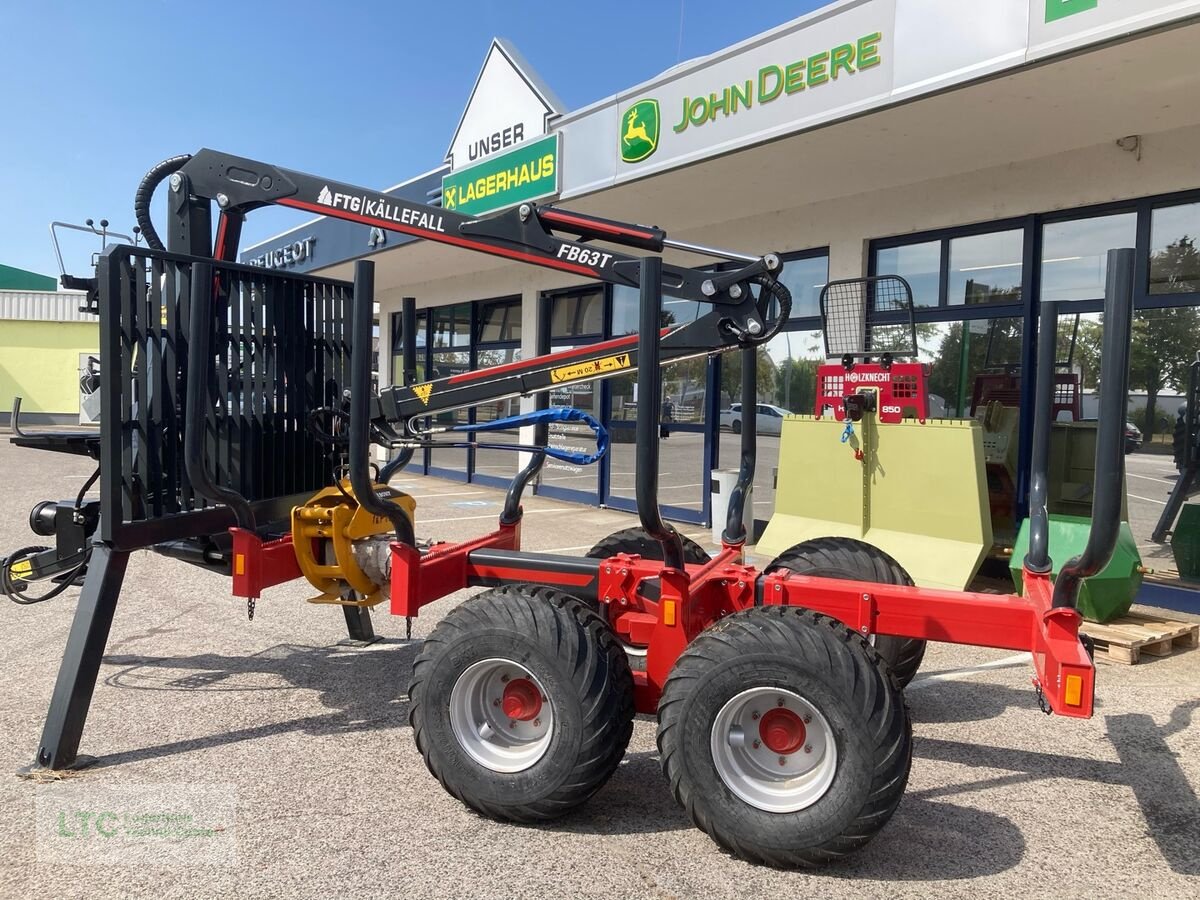 Rückewagen & Rückeanhänger Türe ait Holzknecht FB90/FB63T, Neumaschine içinde Großpetersdorf (resim 4)