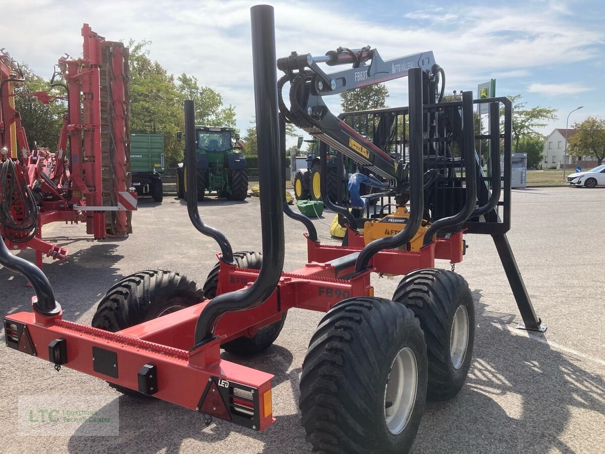 Rückewagen & Rückeanhänger del tipo Holzknecht FB90/FB63T, Neumaschine en Großpetersdorf (Imagen 3)