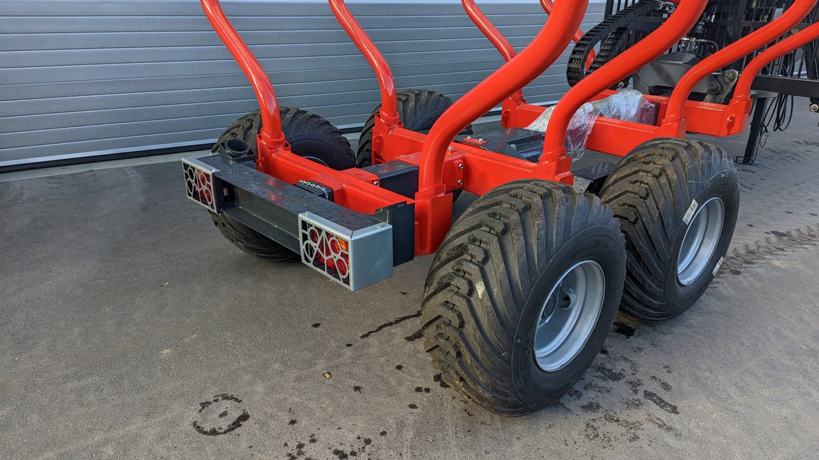 Rückewagen & Rückeanhänger van het type Hydrofast H9 7,5m Kran 550kg Hubkraft Hydraulische Auflaufbremse sofort verfügbar, Neumaschine in Schwarzenfeld (Foto 15)