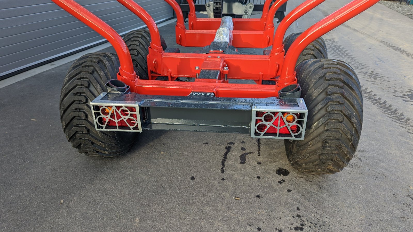 Rückewagen & Rückeanhänger van het type Hydrofast H9 7,5m Kran 550kg Hubkraft Hydraulische Auflaufbremse sofort verfügbar, Neumaschine in Schwarzenfeld (Foto 16)