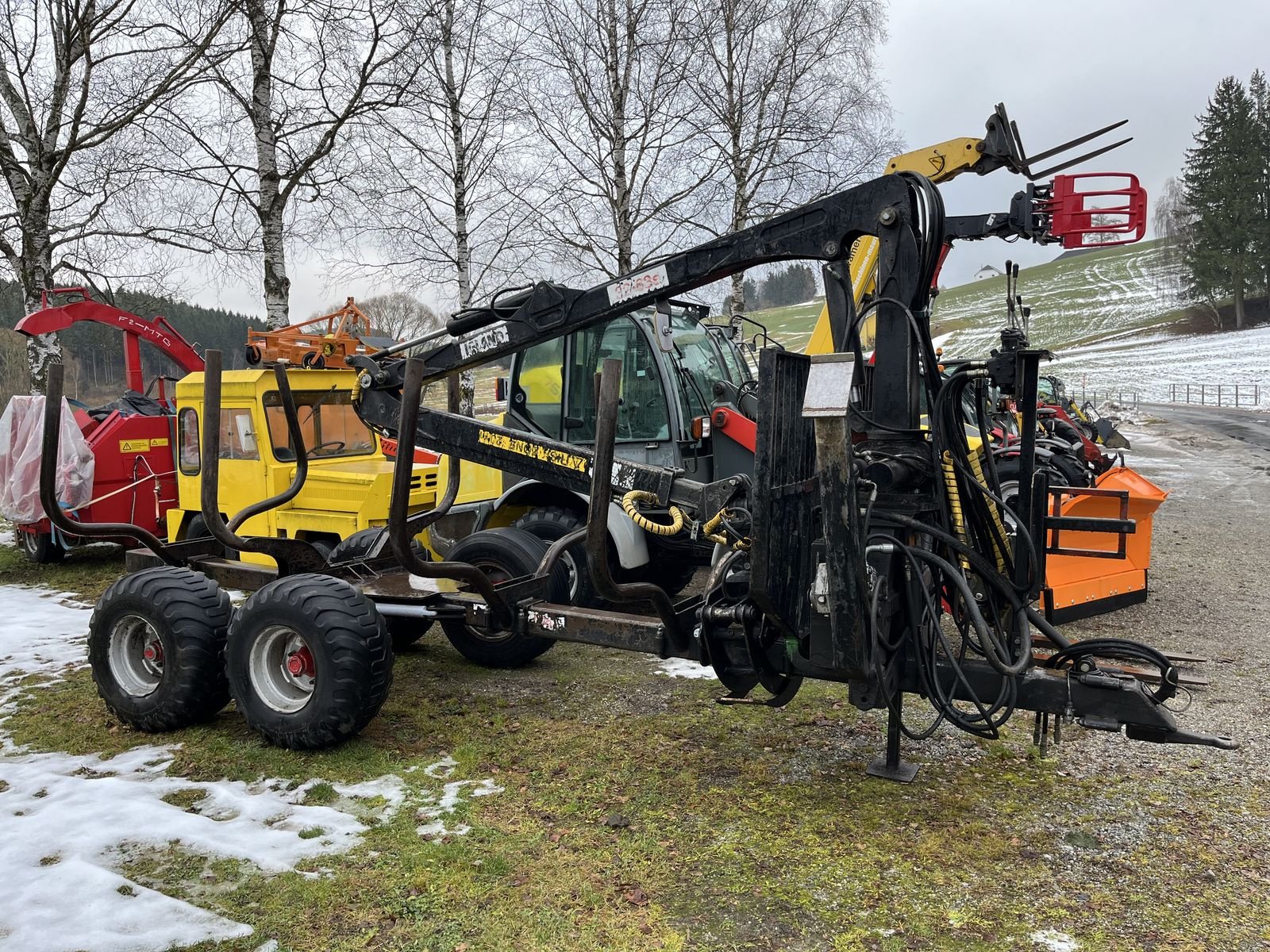 Rückewagen & Rückeanhänger tipa Igland 380 mit 32-63s Kran, Gebrauchtmaschine u Bad Leonfelden (Slika 1)