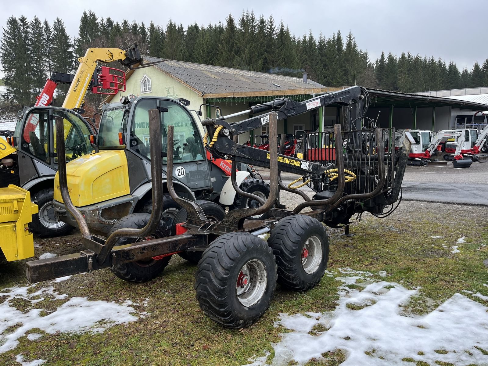 Rückewagen & Rückeanhänger tipa Igland 380 mit 32-63s Kran, Gebrauchtmaschine u Bad Leonfelden (Slika 2)