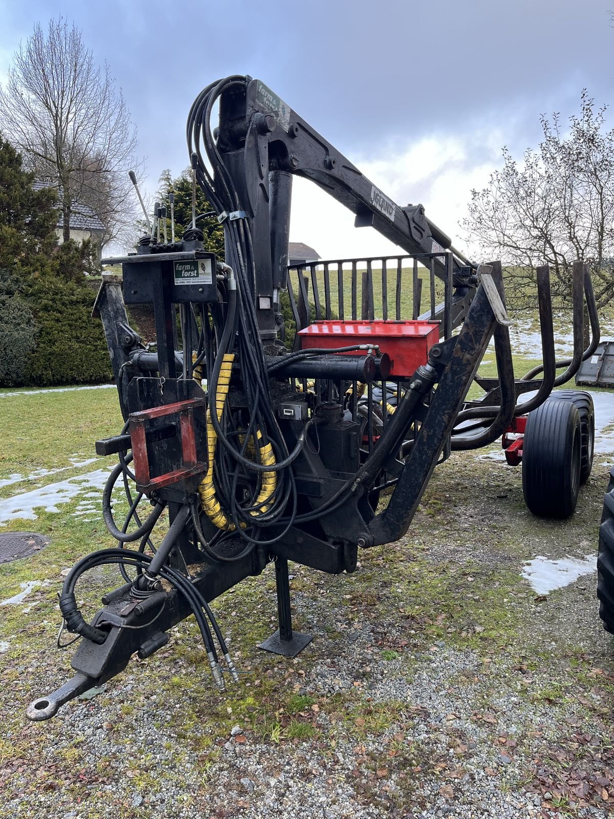 Rückewagen & Rückeanhänger tipa Igland 380 mit 32-63s Kran, Gebrauchtmaschine u Bad Leonfelden (Slika 5)