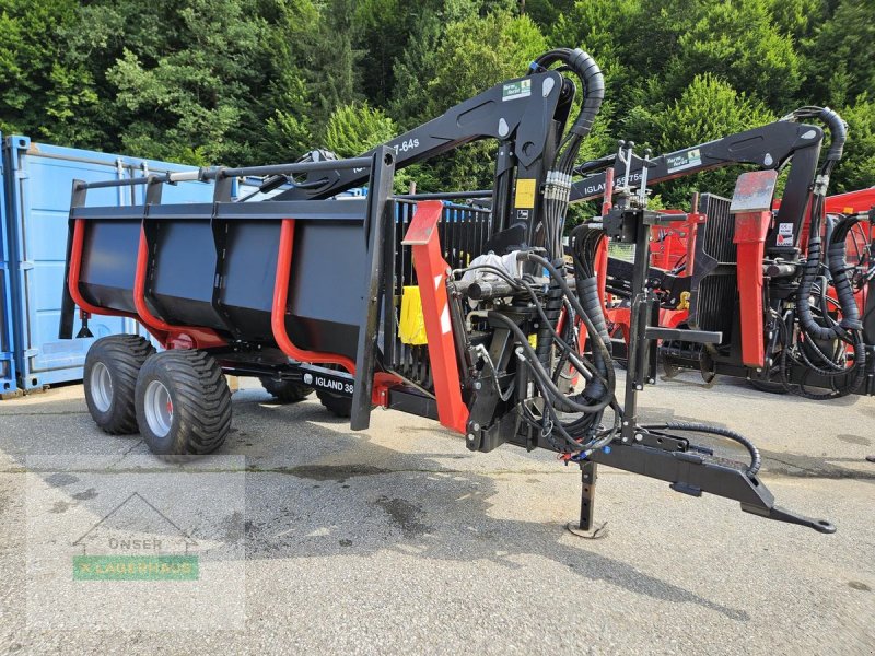 Rückewagen & Rückeanhänger du type Igland 380, Gebrauchtmaschine en Wies (Photo 1)