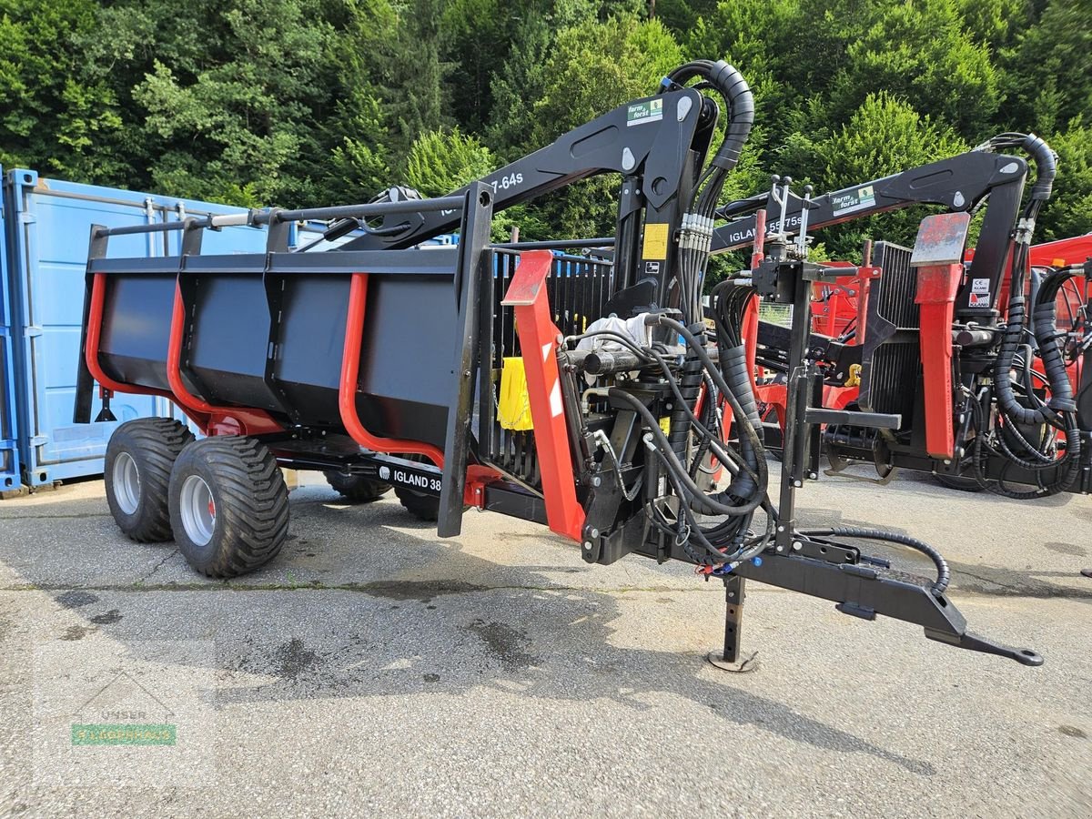 Rückewagen & Rückeanhänger des Typs Igland 380, Gebrauchtmaschine in Wies (Bild 3)