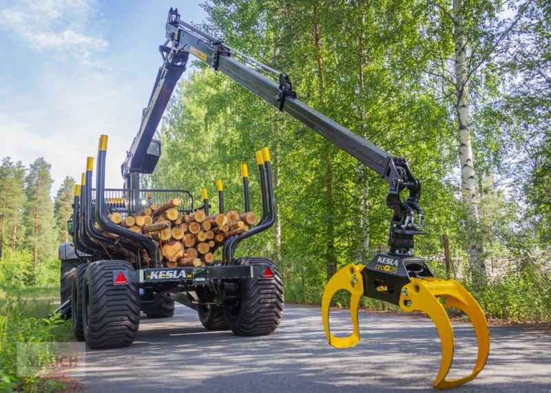 Rückewagen & Rückeanhänger tip Kesla 144 ND mit Kran 326 T, Neumaschine in Burgkirchen (Poză 1)