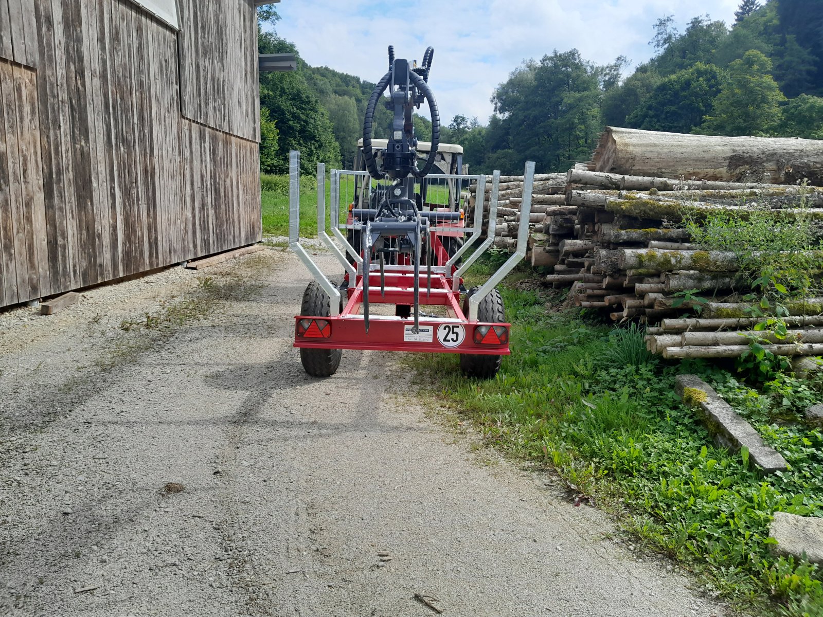 Rückewagen & Rückeanhänger du type Kratzer Forsmaschinen RW6000, Neumaschine en Happurg - Föhrenbach (Photo 5)