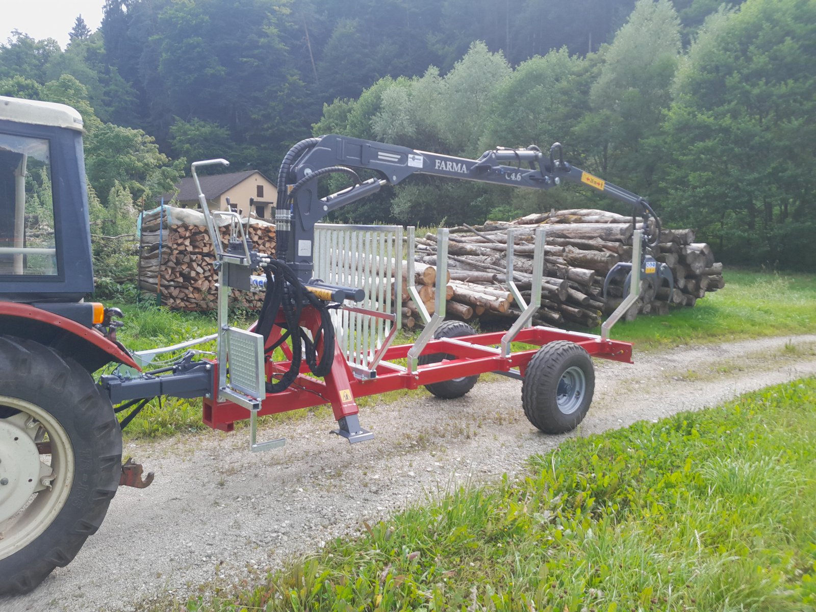 Rückewagen & Rückeanhänger van het type Kratzer Forsmaschinen RW6000, Neumaschine in Happurg - Föhrenbach (Foto 8)