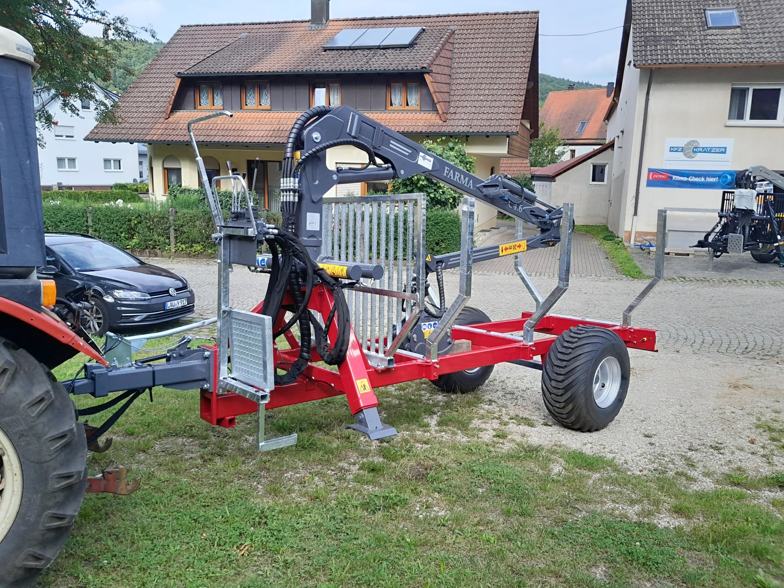 Rückewagen & Rückeanhänger du type Kratzer Forsmaschinen RW6000, Neumaschine en Happurg - Föhrenbach (Photo 9)