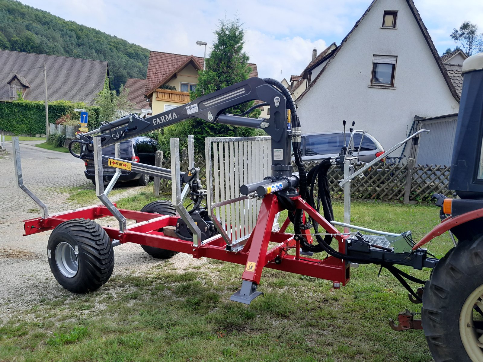 Rückewagen & Rückeanhänger Türe ait Kratzer Forsmaschinen RW6000, Neumaschine içinde Happurg - Föhrenbach (resim 11)