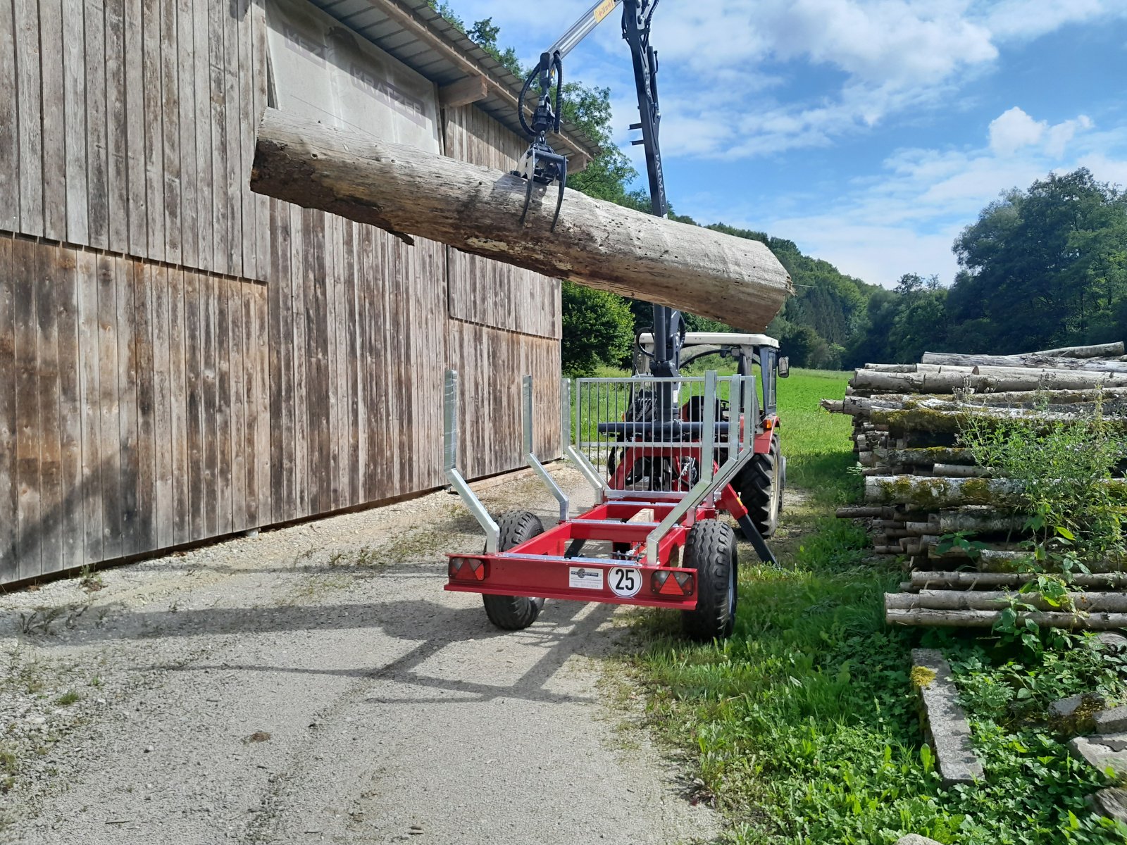 Rückewagen & Rückeanhänger des Typs Kratzer Forstmaschinen RW6000, Neumaschine in Happurg - Föhrenbach (Bild 2)