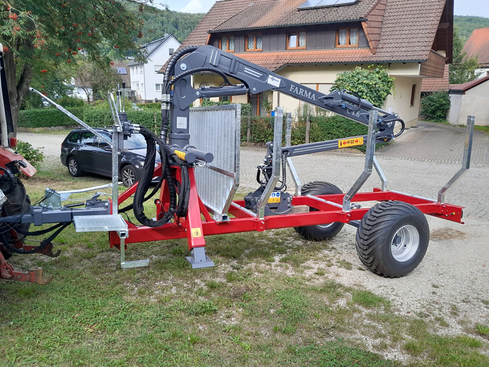 Rückewagen & Rückeanhänger van het type Kratzer Forstmaschinen RW6000, Neumaschine in Happurg - Föhrenbach (Foto 10)