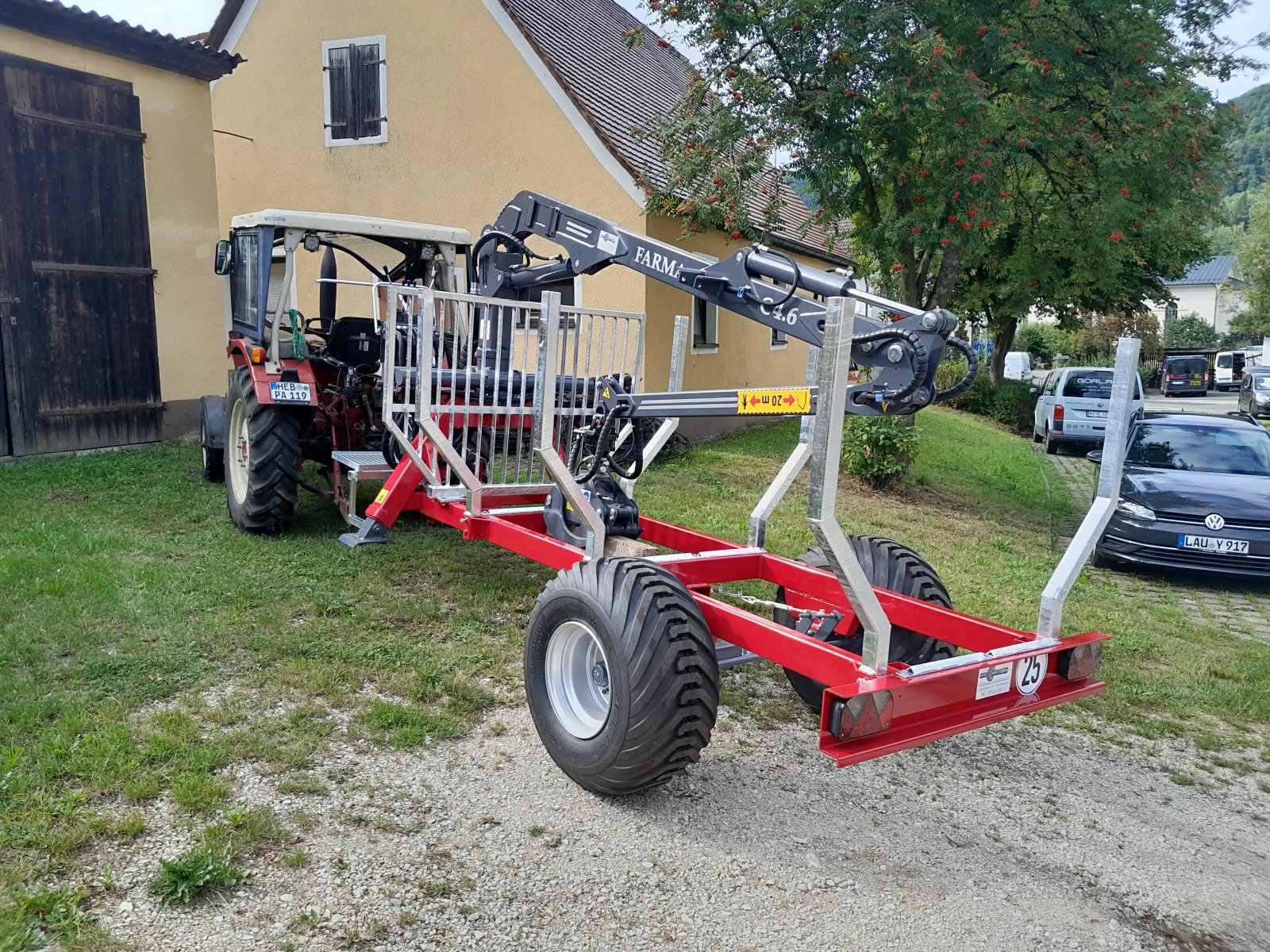 Rückewagen & Rückeanhänger del tipo Kratzer Forstmaschinen RW6000, Neumaschine en Happurg - Föhrenbach (Imagen 14)