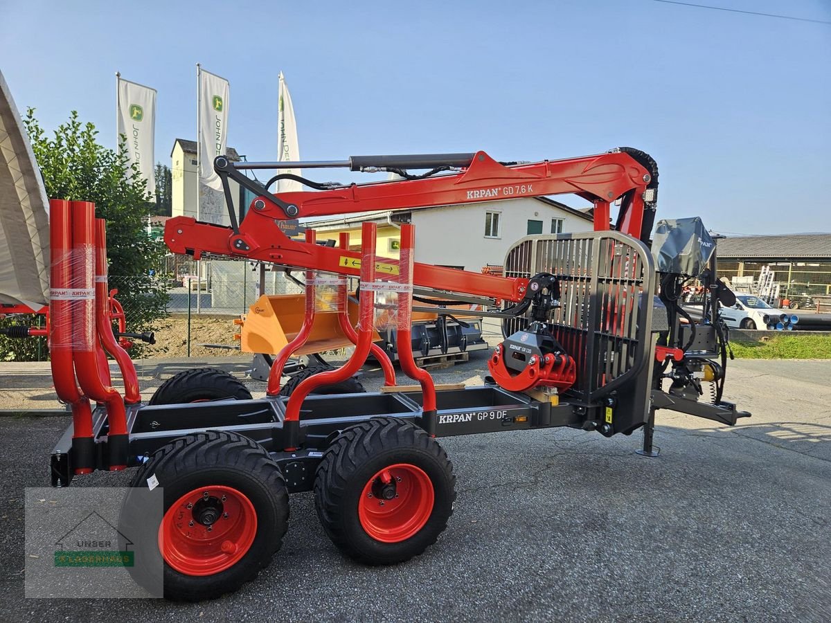 Rückewagen & Rückeanhänger van het type Krpan 9DF, Neumaschine in Wies (Foto 4)