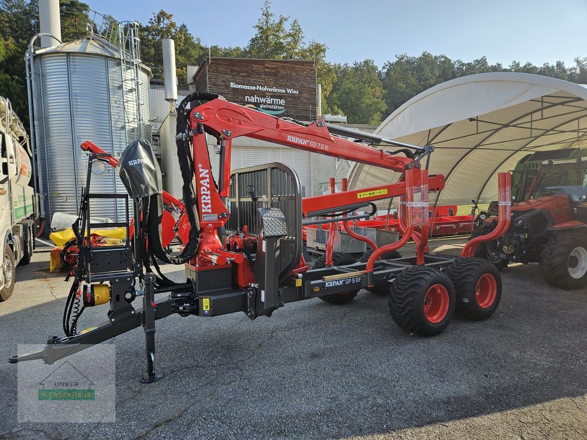 Rückewagen & Rückeanhänger van het type Krpan 9DF, Neumaschine in Wies (Foto 1)