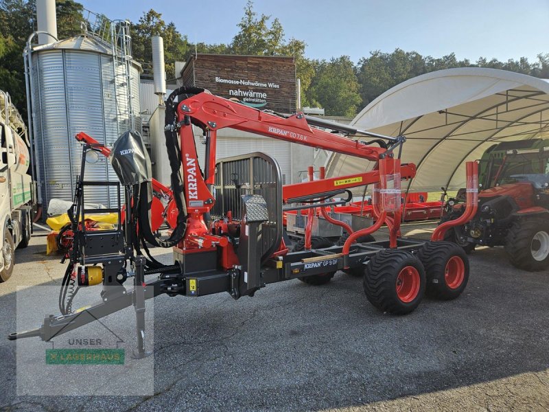 Rückewagen & Rückeanhänger Türe ait Krpan 9DF, Neumaschine içinde Wies (resim 1)