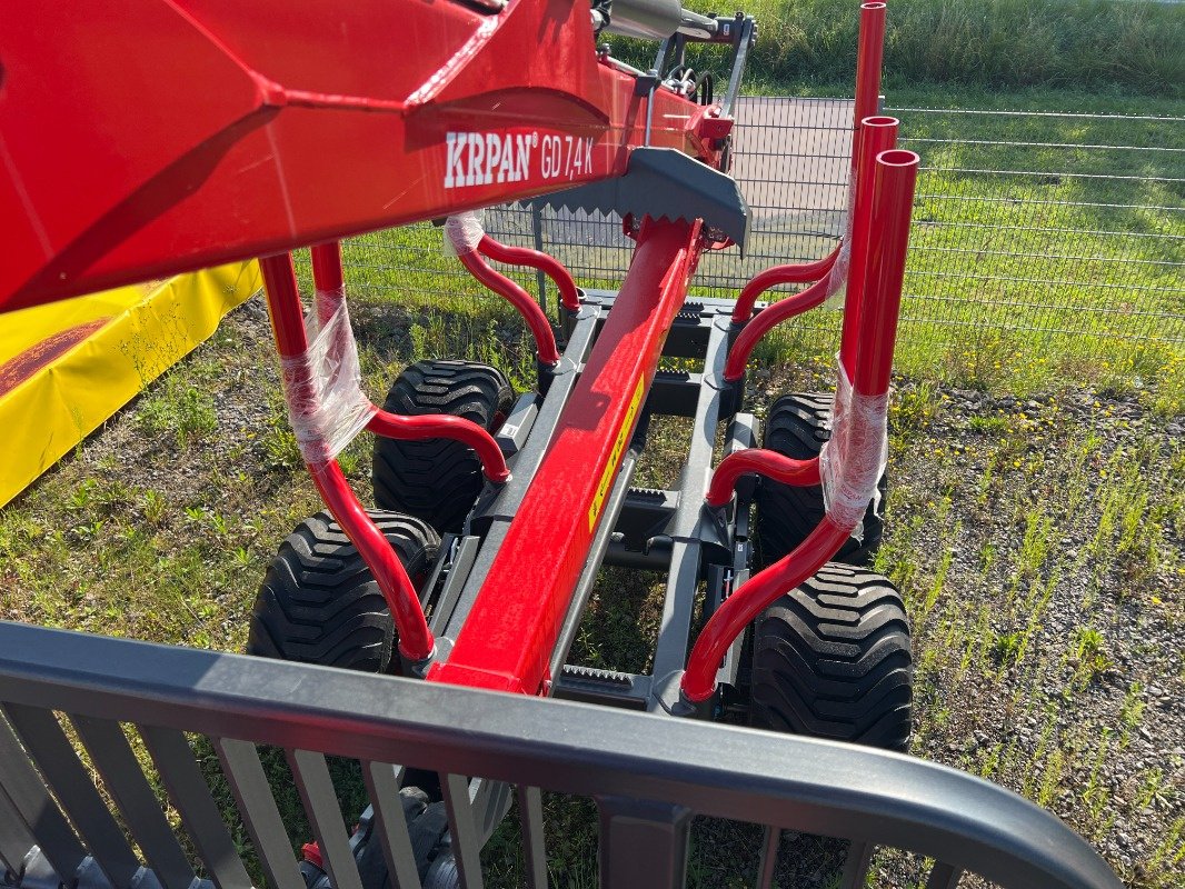 Rückewagen & Rückeanhänger tipa Krpan GP 12 DF mit Kran, Neumaschine u Steinheim-Bergheim (Slika 12)