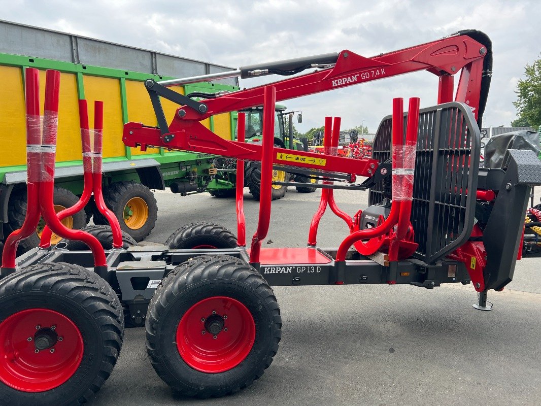 Rückewagen & Rückeanhänger del tipo Krpan GP 13 D mit Kran, Neumaschine en Rietberg (Imagen 5)