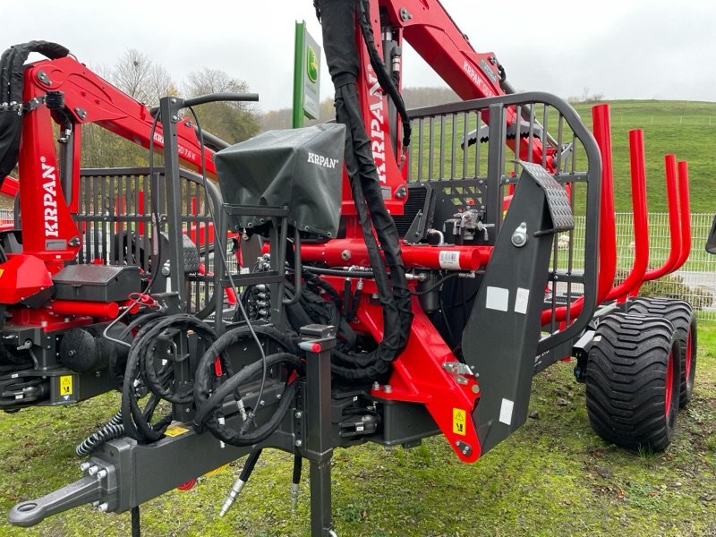 Rückewagen & Rückeanhänger van het type Krpan GP 14 DF + GD 8,6 K, Neumaschine in Lauterberg/Barbis (Foto 1)