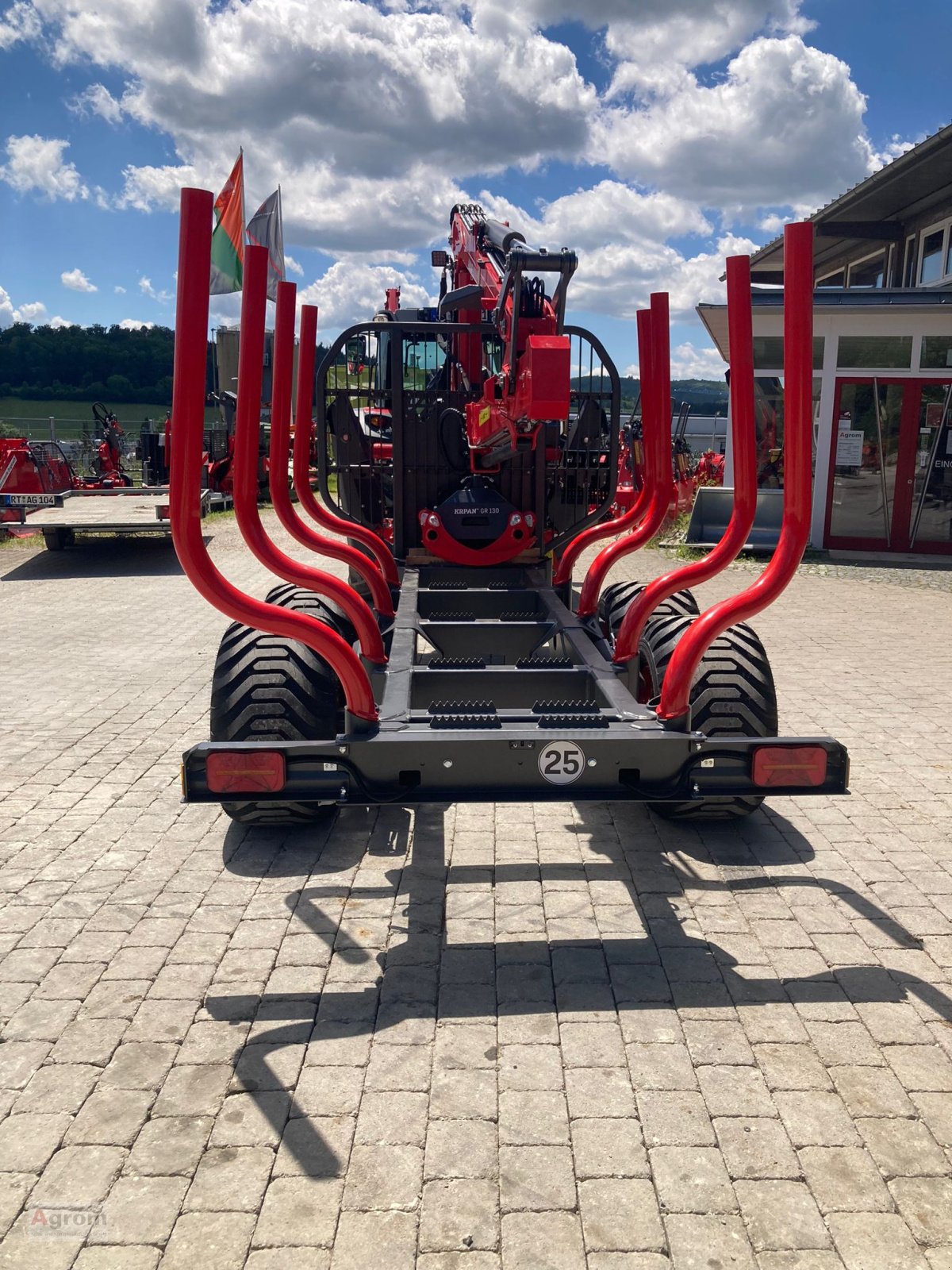 Rückewagen & Rückeanhänger Türe ait Krpan GP 14 DF, Neumaschine içinde Münsingen (resim 9)