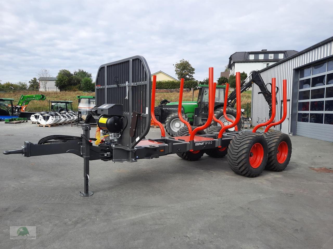 Rückewagen & Rückeanhänger del tipo Krpan GP 15 D, Gebrauchtmaschine In Steinwiesen (Immagine 6)