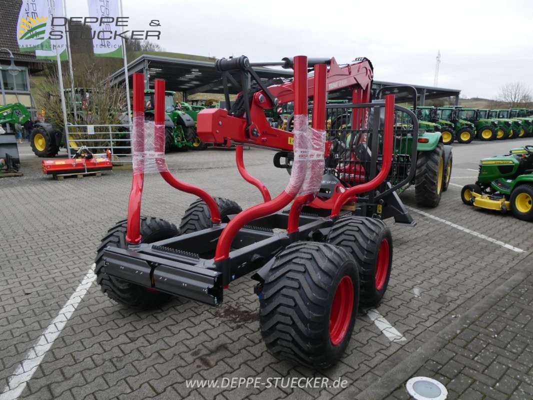 Rückewagen & Rückeanhänger typu Krpan GP 8 DF + GD 6,6K, Neumaschine w Lauterberg/Barbis (Zdjęcie 4)