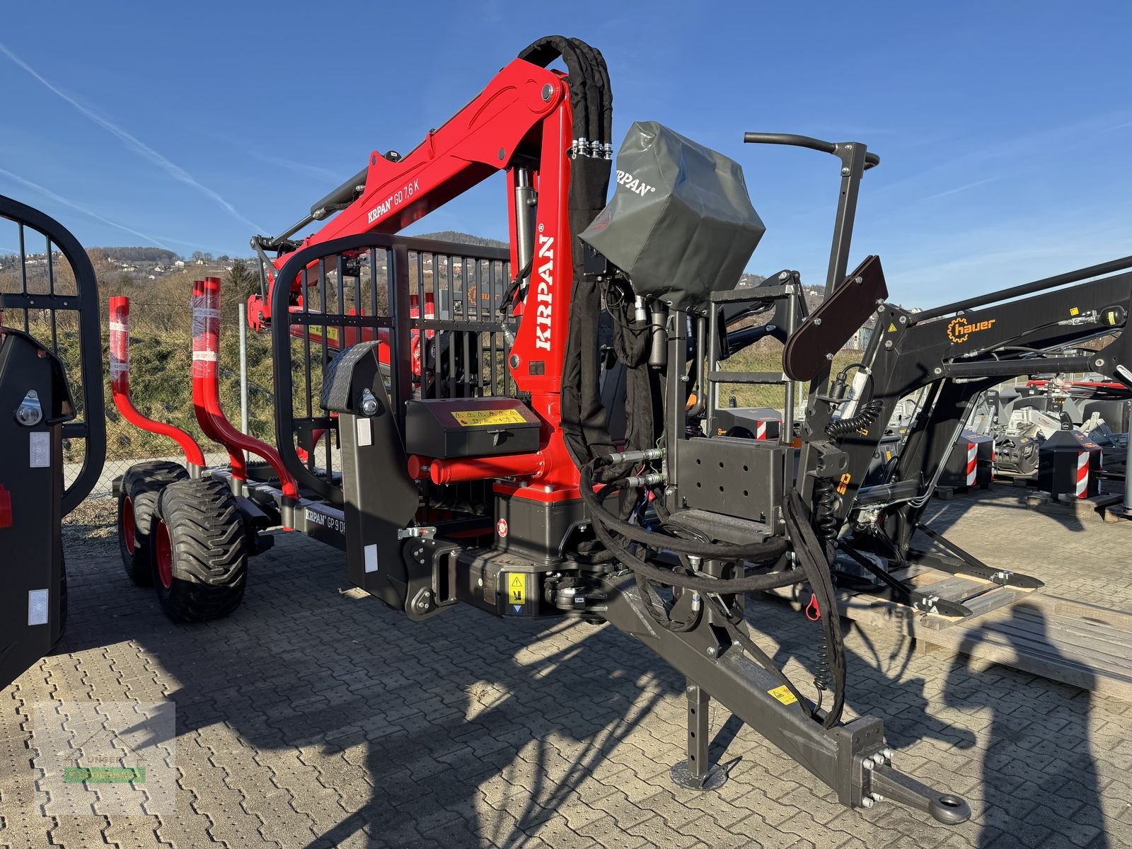 Rückewagen & Rückeanhänger del tipo Krpan GP9 DF, Neumaschine In Hartberg (Immagine 1)