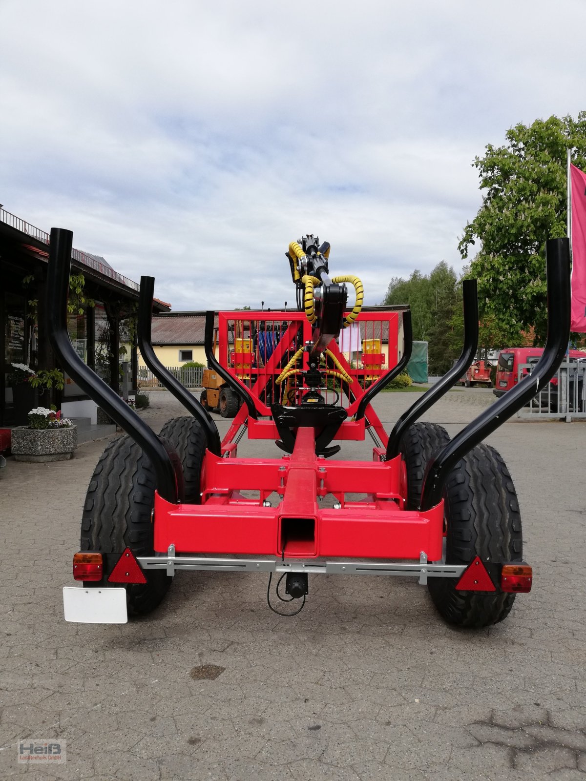 Rückewagen & Rückeanhänger des Typs KTS 7.0 mit 5,4m Kran, Neumaschine in Merkendorf (Bild 8)