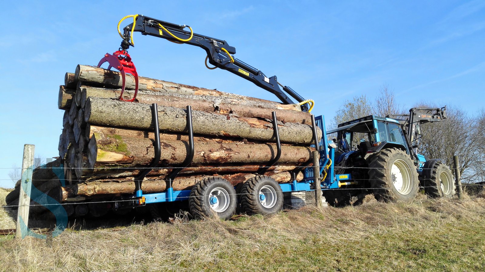 Rückewagen & Rückeanhänger typu KTS 8,5 + 6,4, Neumaschine w Dietramszell (Zdjęcie 15)